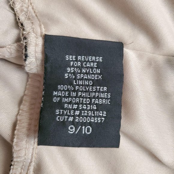 Windsor Women’s Black Scallop Lace Lined Surplice Bodycon Mini Dress Size 9/10 - Picture 14 of 15